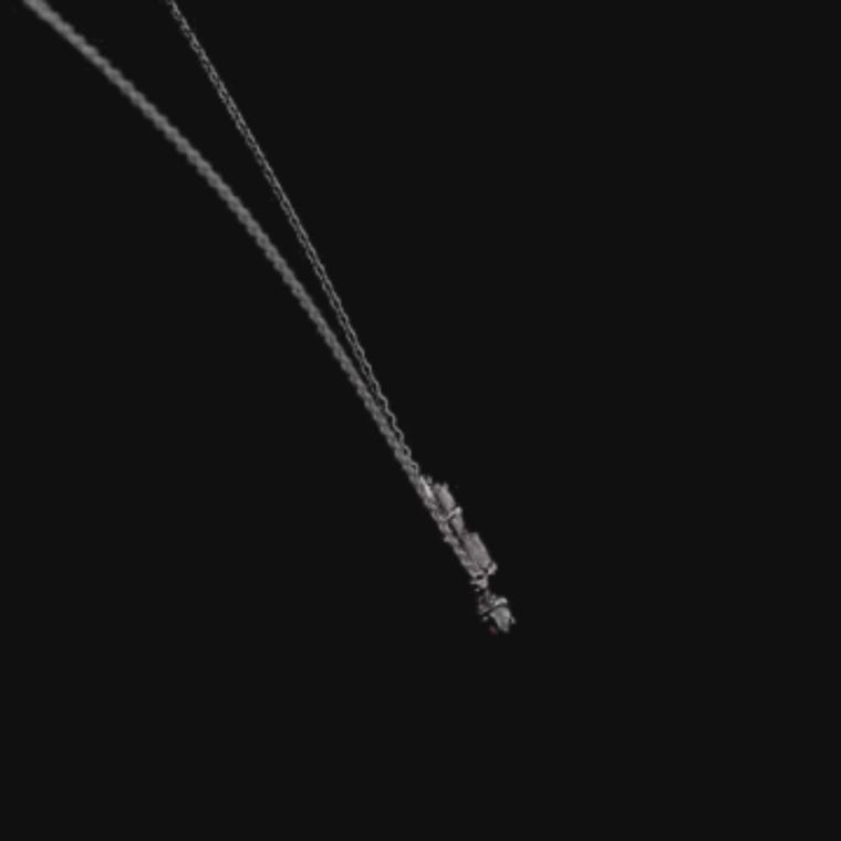 Minimalist 14K Gold Necklace with Rose Cut Diamond Accents video