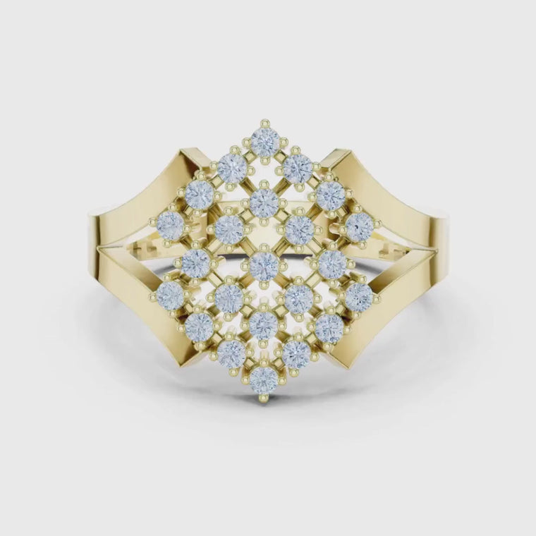 Floral Nature Inspired Engagement Ring video