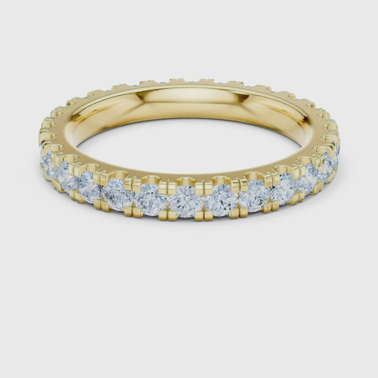 Round Brilliant Full Eternity Band video