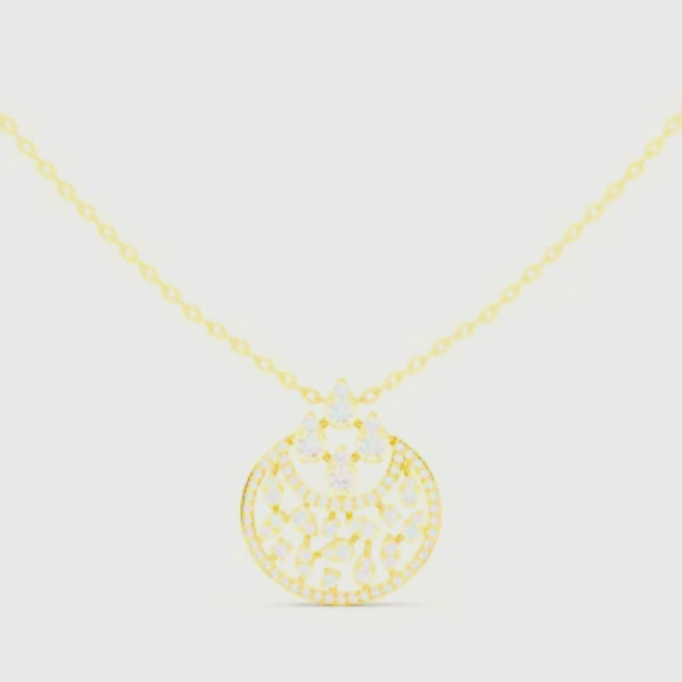 Chandelier Droplet Layering Pendant with Multi Stone video