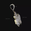 Custom Baguette Kay Name Pendant Two Tone Hip Hop Jewelry video