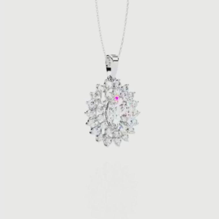 Round Sunburst Inspire Necklace video