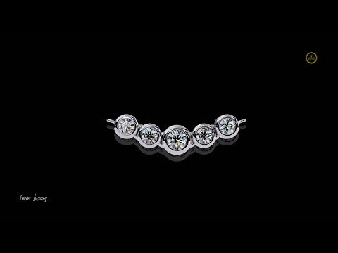 Custom Lab Grown Diamond Necklace Personalized for Her