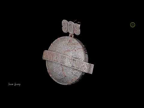 Custom Hexagon Pendant - GRA Certified Moissanite Jewelry Gift