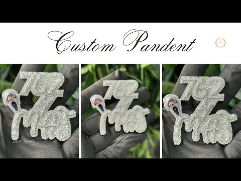 Luxury Moissanite Owl Pendant - VVS Diamond Jewelry by Ivevar