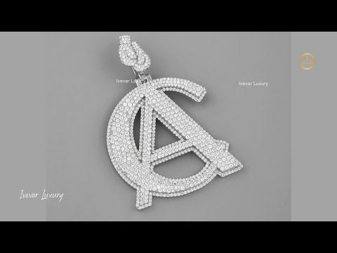 Luxury Moissanite Pendant Necklace - VVS Diamond Jewelry by Ivevar