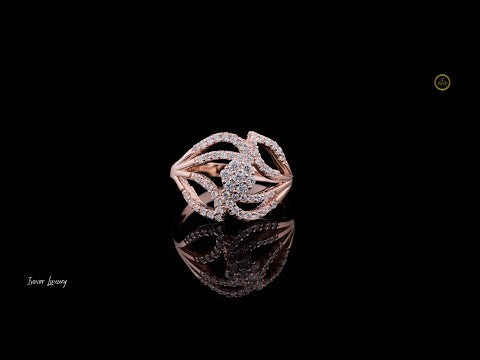 0.50 TCW Elegant Luxury Love Engraved Round Lab Grown Diamond Bridal Ring for Her