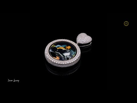 Keep the Memories Close Lab Grown Diamond Heart Pendant Flex By Ivevar