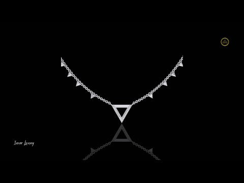 0.34 TCW Sparkling Round Cut Moissanite Diamond Necklace Affordable Luxury