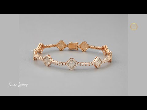 Luxury Diamond Bracelet - Custom VVS1 Moissanite Jewelry Gift by Ivevar luxury