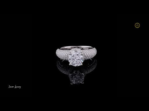 1.00 CT Chic & Stylish Round Cut Moissanite Diamond Jewelry For Someone Special