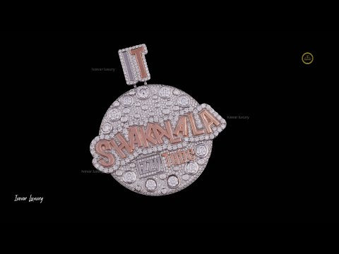 Designer Moissanite Pendant Jewelry - Elegant Custom Necklace for Men