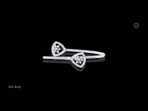 1.35 TCW Chic & Modern Moissanite Round Cut Diamond Bracelet For Wedding Days