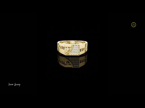 0.18 TCW Luxurious Round Moissanite Diamond Designer Pave Stones Ring Exclusive Jewelry