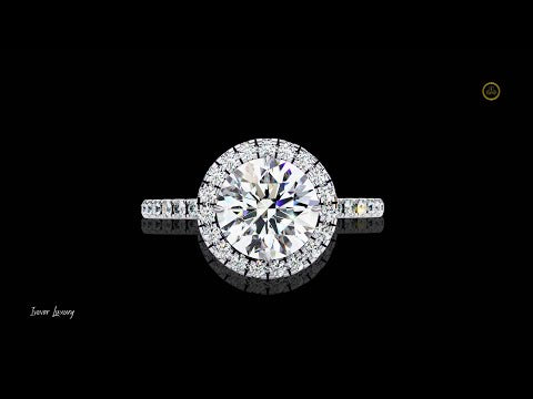 1.52 CT Minimalist Round Cut Lab Grown Diamond Simple & Sophisticated Ring For Someone Special