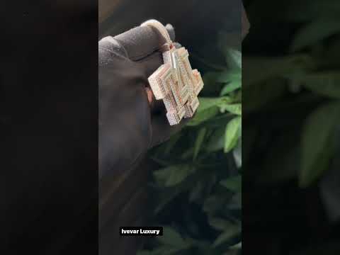 Moissanite Spiral Pendant - VVS Diamond Jewelry by Ivevar