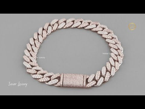VVS Moissanite Hexagon Modern Diamond Tennis Bracelet By Ivevar