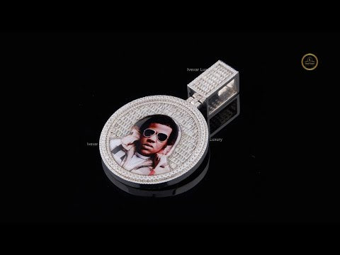 Luxury Lab-Created Diamond Custom Pendant Ethical & Unique Design Ivevar