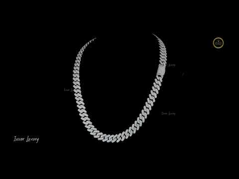 Bespoke Lab Diamond Cuban Chain Handcrafted Luxury Jewelry by Ivevar