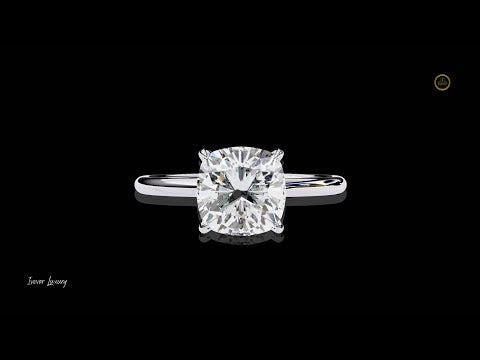 2.60 TCW Moissanite Diamond Cushion Cut Rings for Women Most Elegant & Timeless Picks
