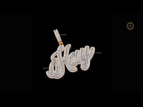 Exclusive Hip Hop Diamond Cross Pendant - 925 Silver & Gold Plated Ivevar