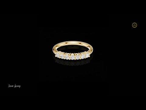 0.24 TCW Luxury Round Cut Lab Grown Diamond Bar Set Dainty Minimalist Stacking Anniversary Ring for Women
