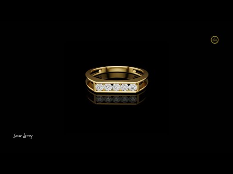 2.5 TCW Imperial Row Luxury Thick Band with Channel Set Round Cut Lab Grown Diamonds