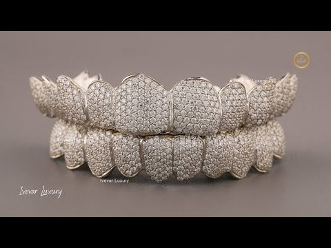 Luxury Diamond Teeth Grillz – VVS Clarity, Hip Hop Style By Ivevar