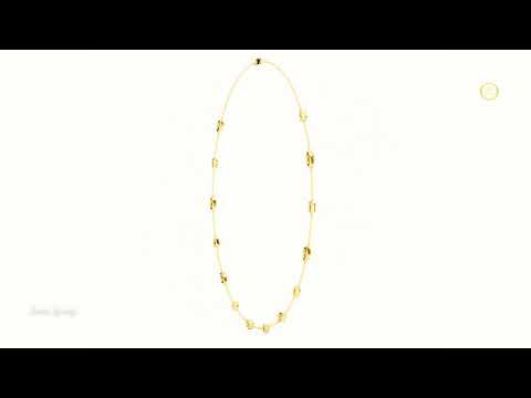 1.40 CT Charming Moissanite Mixed Cut Diamond Station Necklace Modern Minimalism with Sparkle