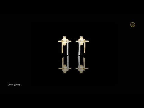 0.13 TCW Minimalist Luxury Lab Grown Diamond Drop Stud Fine Earrings for Women