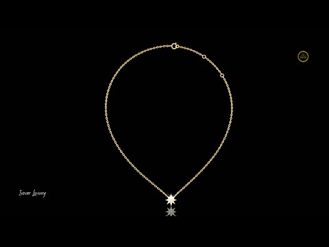 0.17 TCW Celestial Starburst Moissanite Diamond Pendant Crafted in Luxury