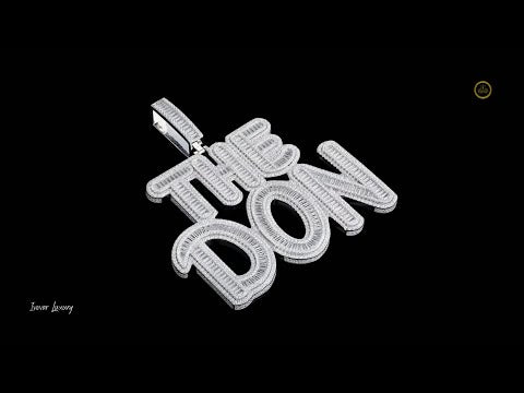 Hot Sale Iced Out Name Pendant - Custom Moissanite Hip Hop Necklace by Ivevar