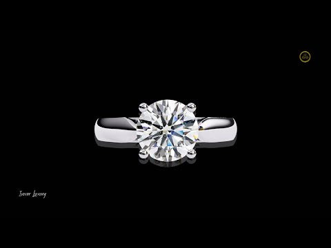1.92 TCW Classic Lab Grown Round Cut Vintage Solitaire Ring For Special Occasion