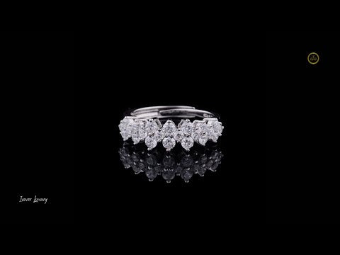 0.80 TCW Expertly Crafted Lab Grown Round Diamond Ring Jewelry For Women's Special Gift