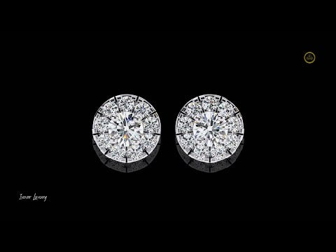 0.12 CT Modern Lab Grown Round Cut Diamond Earring Designs Wear Innovation For Every Look