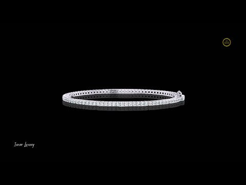 1.13 TCW Dazzling Tennis Moissanite Diamond Statement Bracelets For Surprise