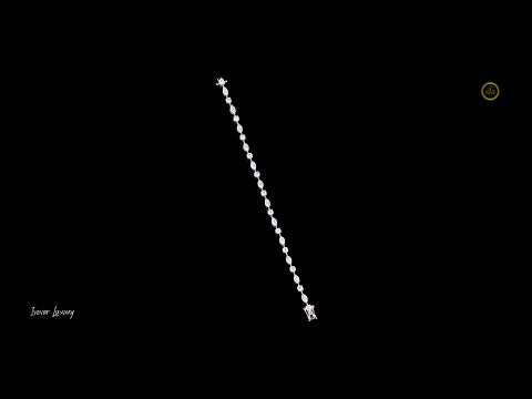 Marquise and Round Cut Moissanite Diamond Tennis Braclate by Ivevar