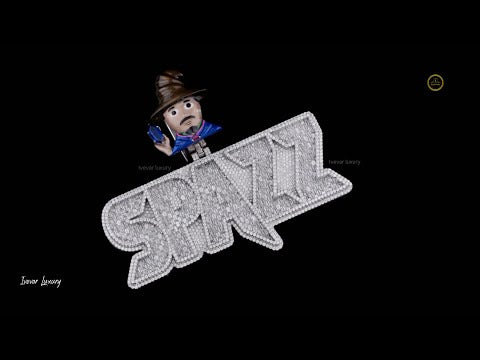 Custom Letter Pendant - 925 Silver & Gold VVS Moissanite Hip Hop Jewelry By Ivevar