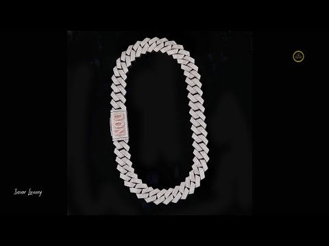 Custom Lab Diamond Cuban Chain Luxury Necklace for Men by Ivevar