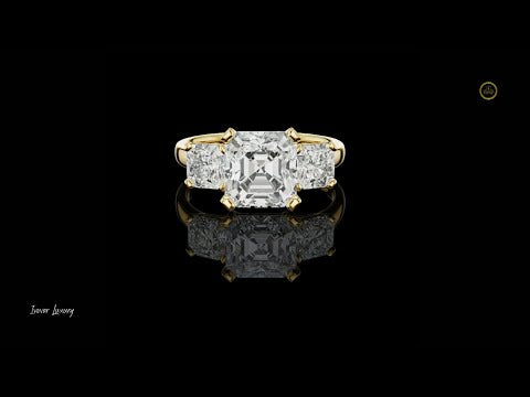 2.75 CT Precious Moissanite Radiant Cut Diamond Ring For Special Day