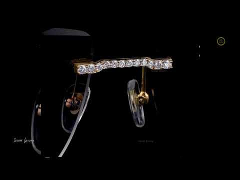 Moissanite-Encrusted Letter Logo Luxury Sunglasses for Him and Her