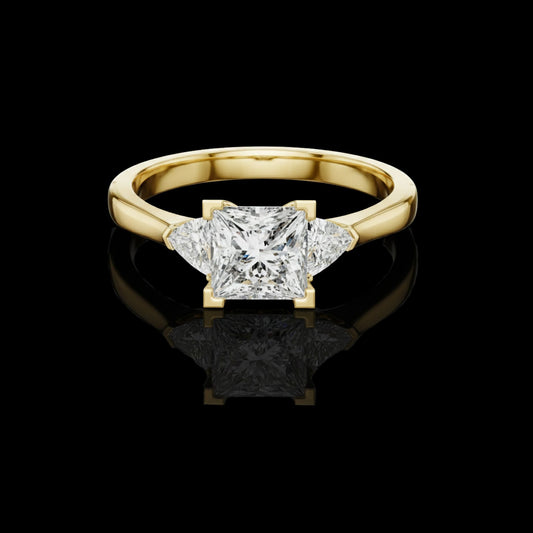 2.50 CT Precious Lab Grown Princess Cut Diamond Ring For Still Love