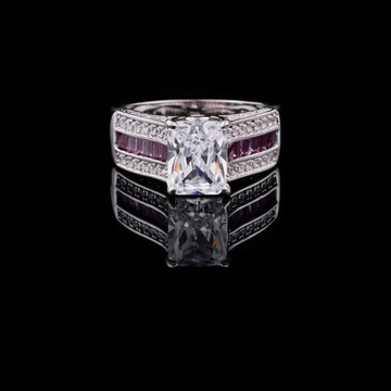 2.00 CT Vintage Floral Trendy Radiant Cut Moissanite Diamond Ring in Latest Styles For Loved One