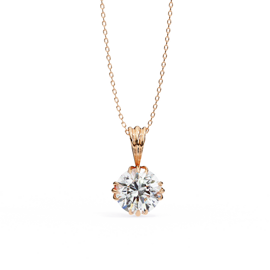 Circular Silhouette Charm Pendant Center - view 3