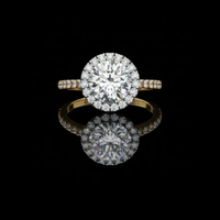 2.50 CT Minimalist Round Cut Lab Grown Diamond Simple & Sophisticated Ring For Someone Special
