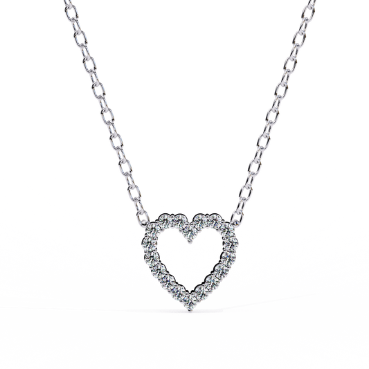 Round Love Motif Pendant - view 4