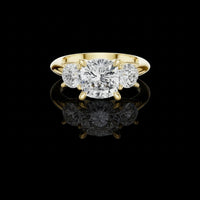 2.50 CT Heavenly Moissanite Cushion Cut Diamond Ring For Quit Hope