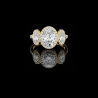 2.50 CT Stunning Moissanite Oval Cut Ring For Every Style