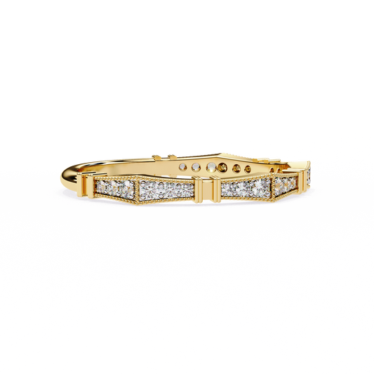 Vintage Geometric Accent Band - view 2