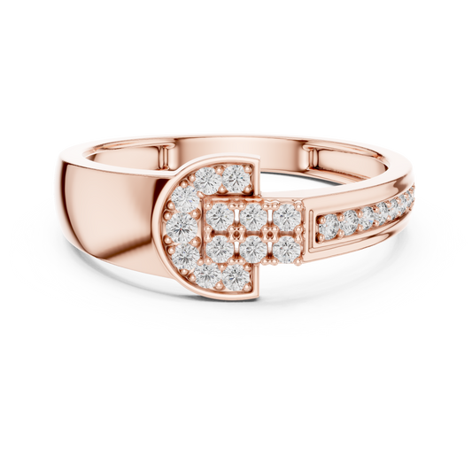 0.25 TCW Fantastic Round Lab Grown Diamond Cluster Design with Side Pave Stones Ring Premium Statement Jewelry